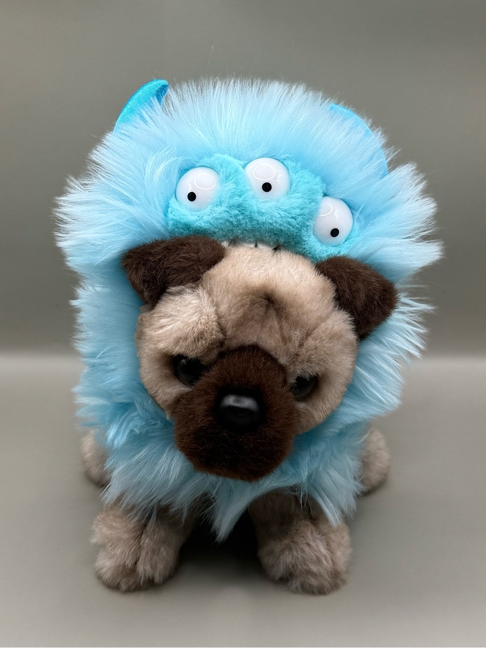 Douglas Puggie Monster Pup Stuffed Animal Plush Pug Dog